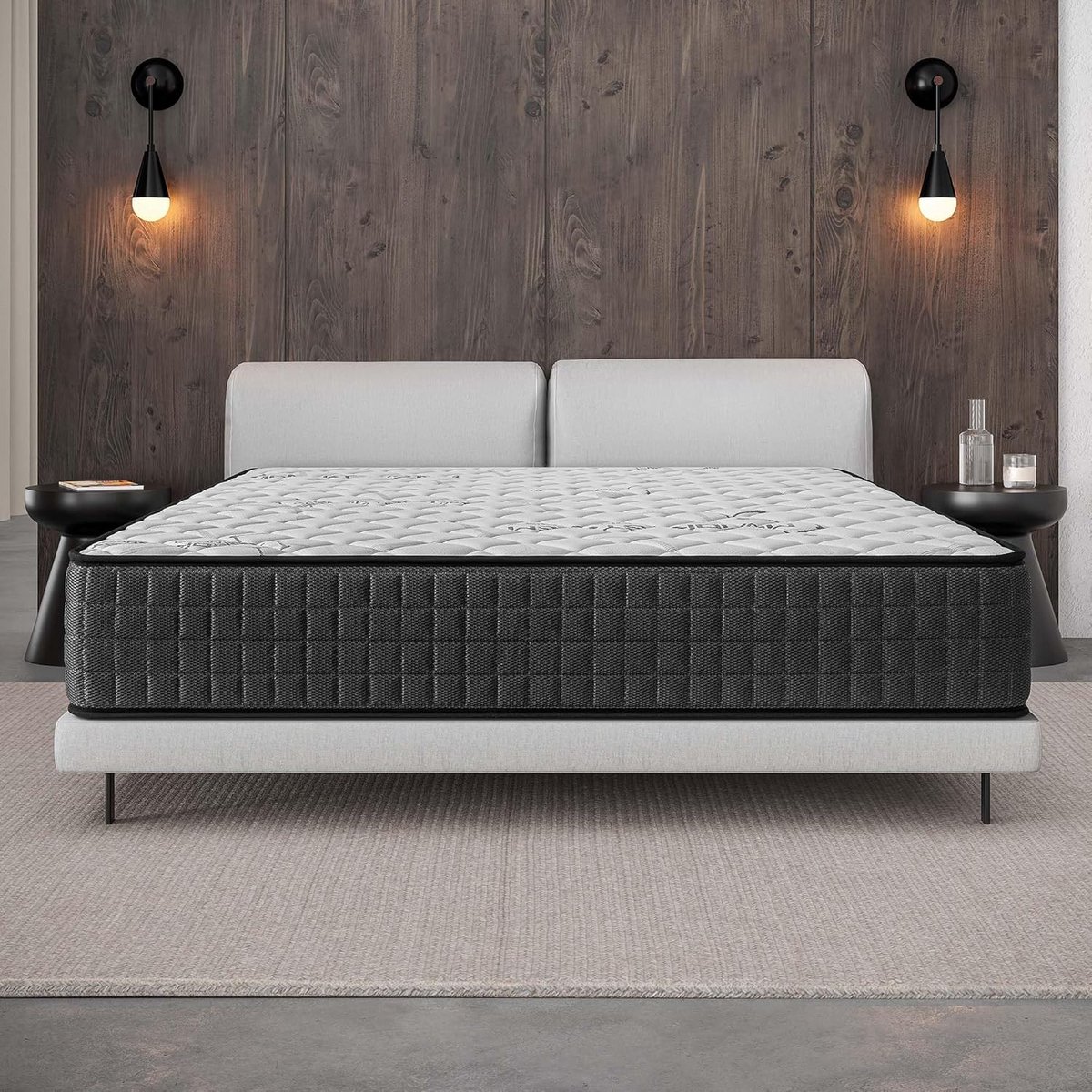 7-Zone Traagschuim Matras H4 Stevig 150x190 cm - 30 cm Dik - Met Latex - Omkeerbaar