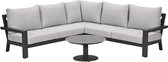 Garden Impressions Sorelli loungeset 4-delig - donker grijs