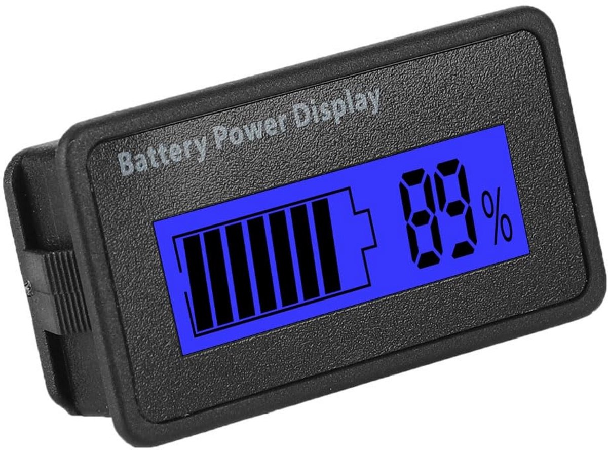 Universele Batterij Capaciteitsmeter LCD 12-48V Tester Voltmeter