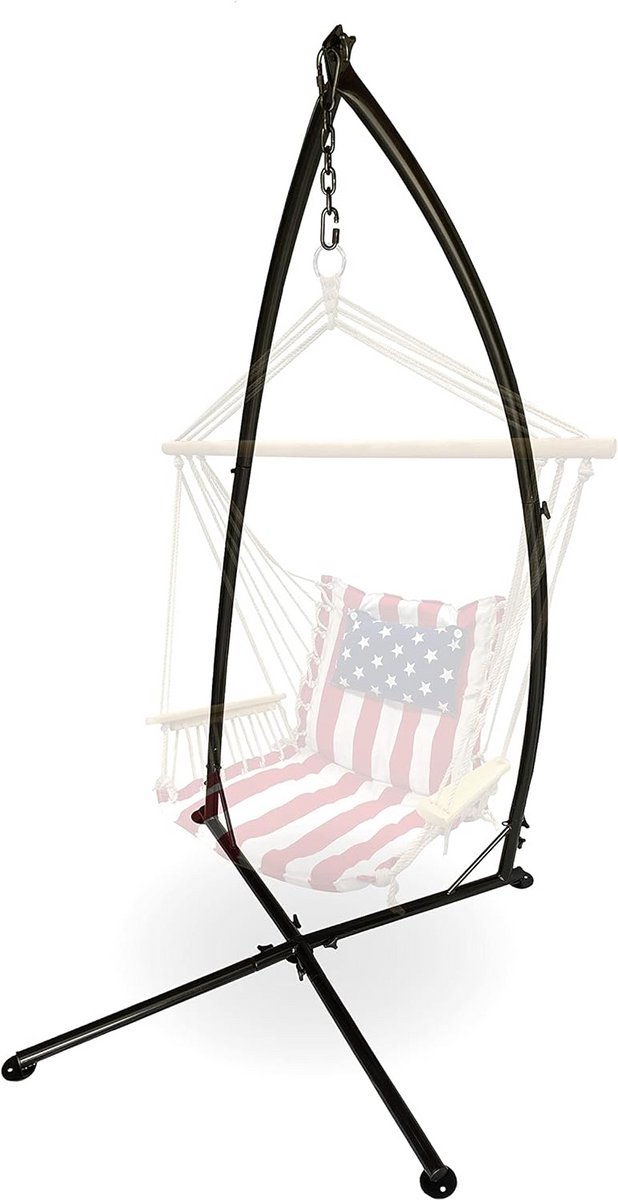 Stevige Hangstoel Standaard voor Tuin en Patio - Zonder Montage