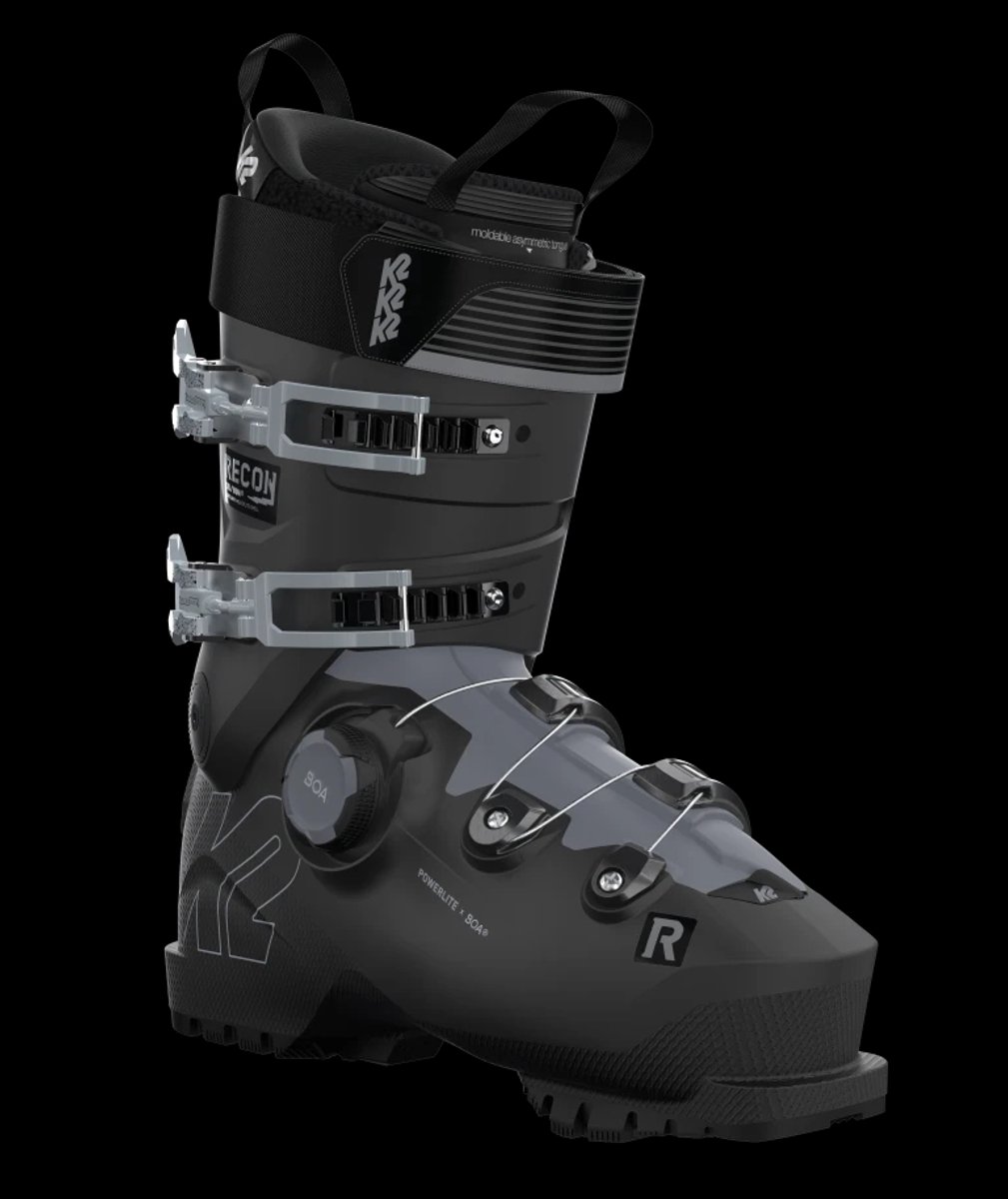 K2 Recon 100 Boa Alpine Skischoenen 28.5 Man Vrouw Zwart