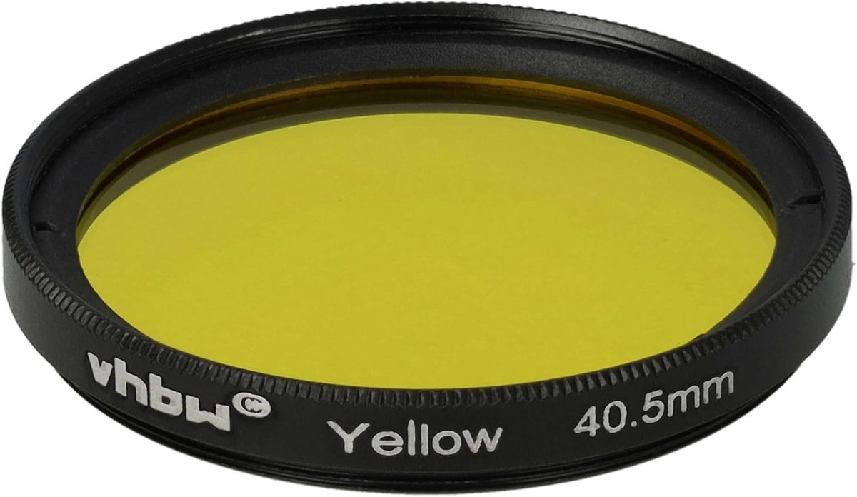Universeel Geel Kleurfilter voor Cameralens met 40,5 mm Schroefdraad