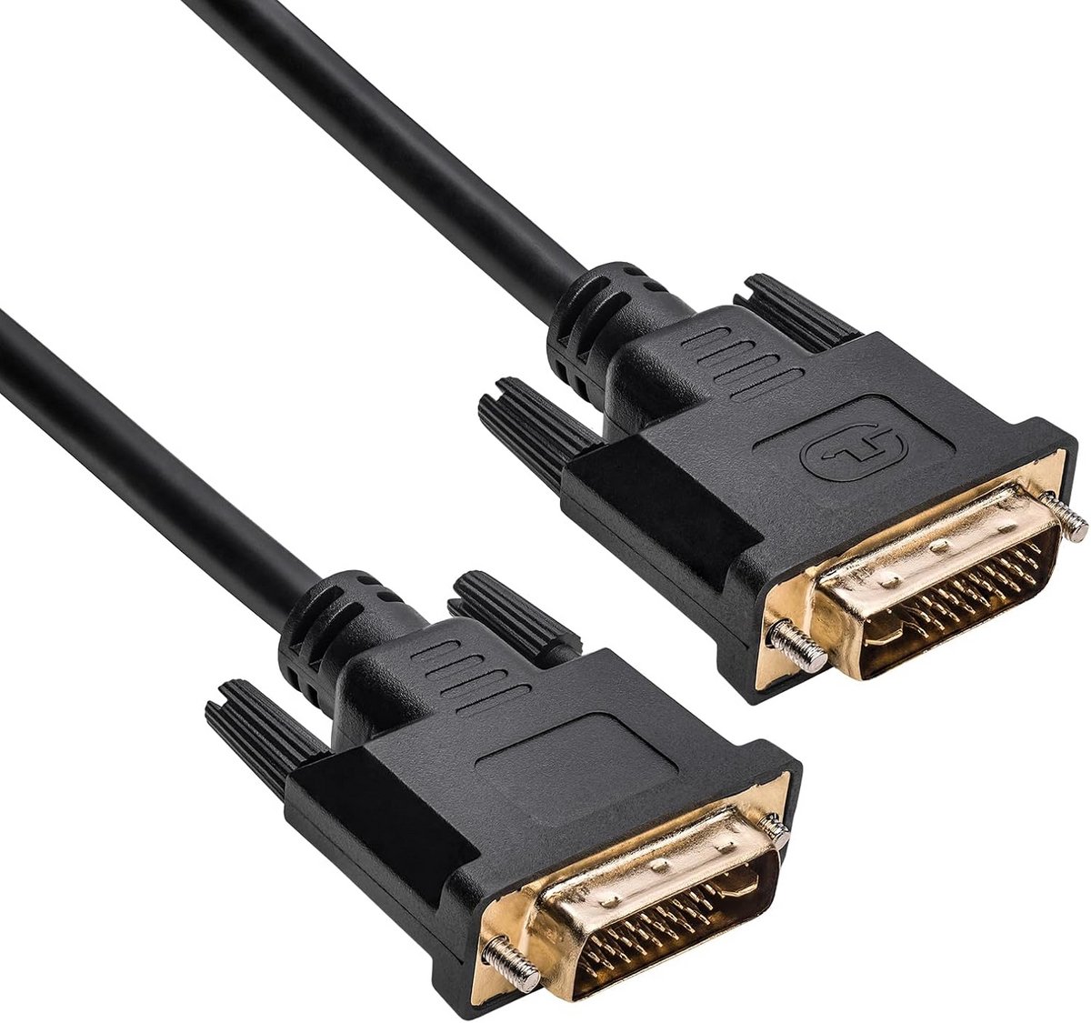 DVI-D Kabel M/M 1.8 Meter Verguld voor Hoge Kwaliteit Beeldoverdracht