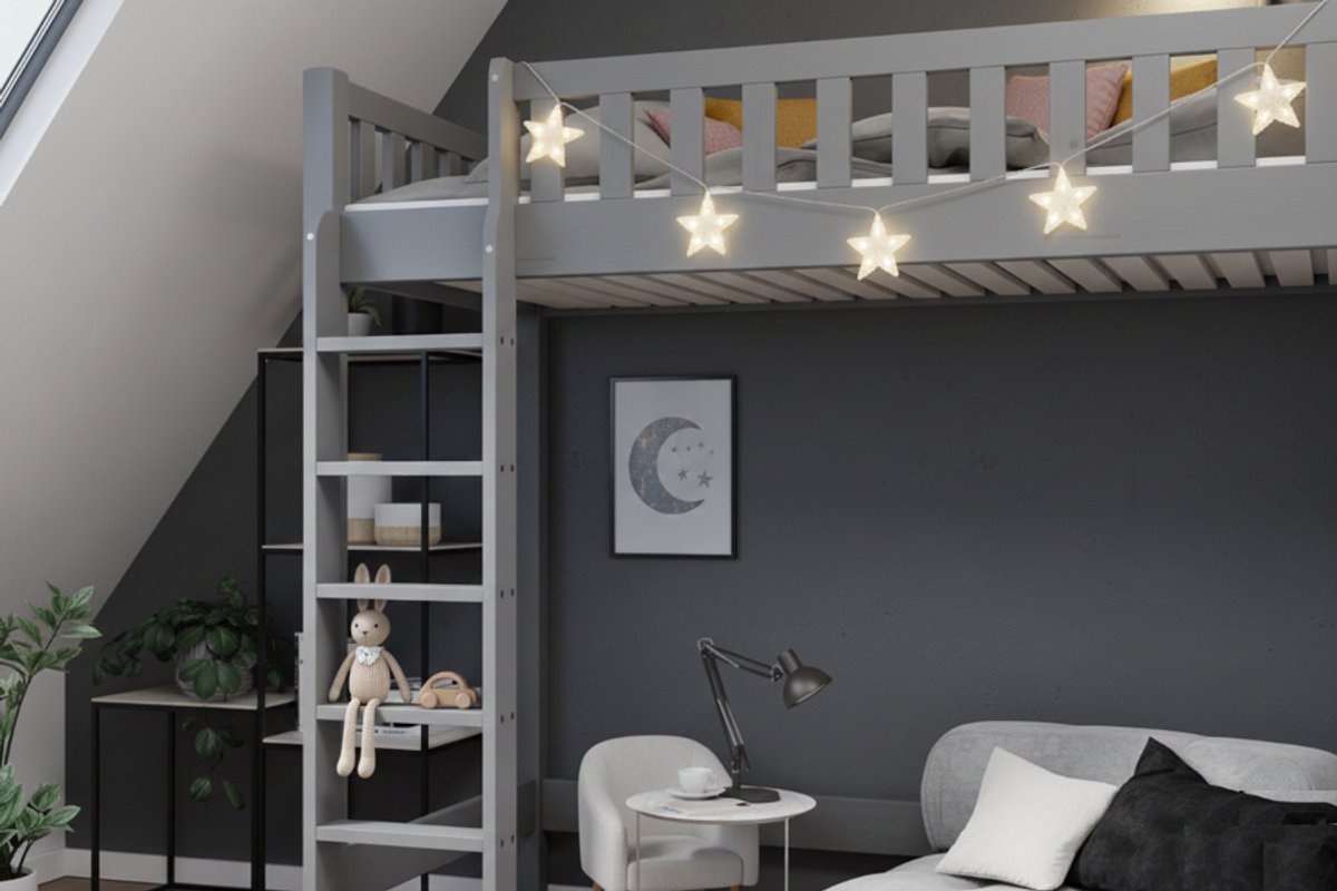 Rockwood® Hoogslaper Sanne Grijs inclusief montage