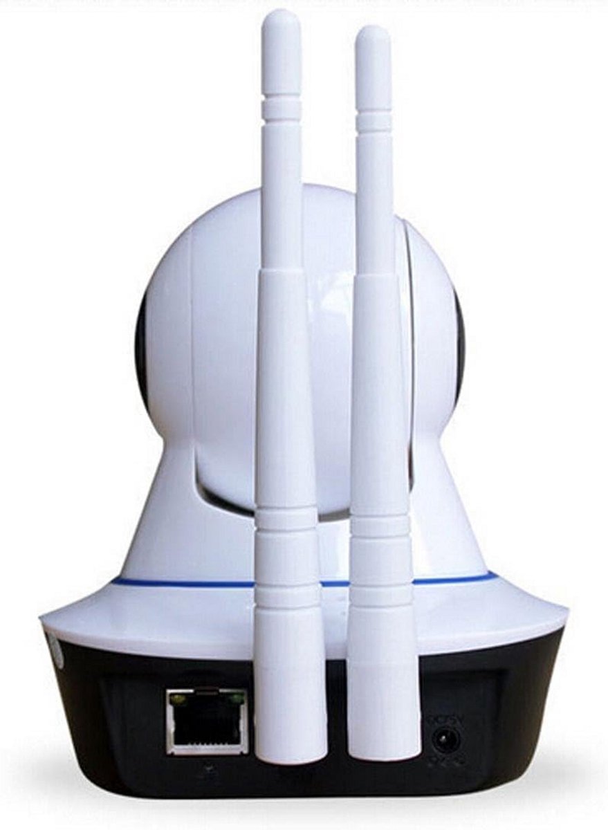 Draadloze HD WiFi Binnen Smart Camera met 2 Antennes - Gemotoriseerd Bewakingssysteem