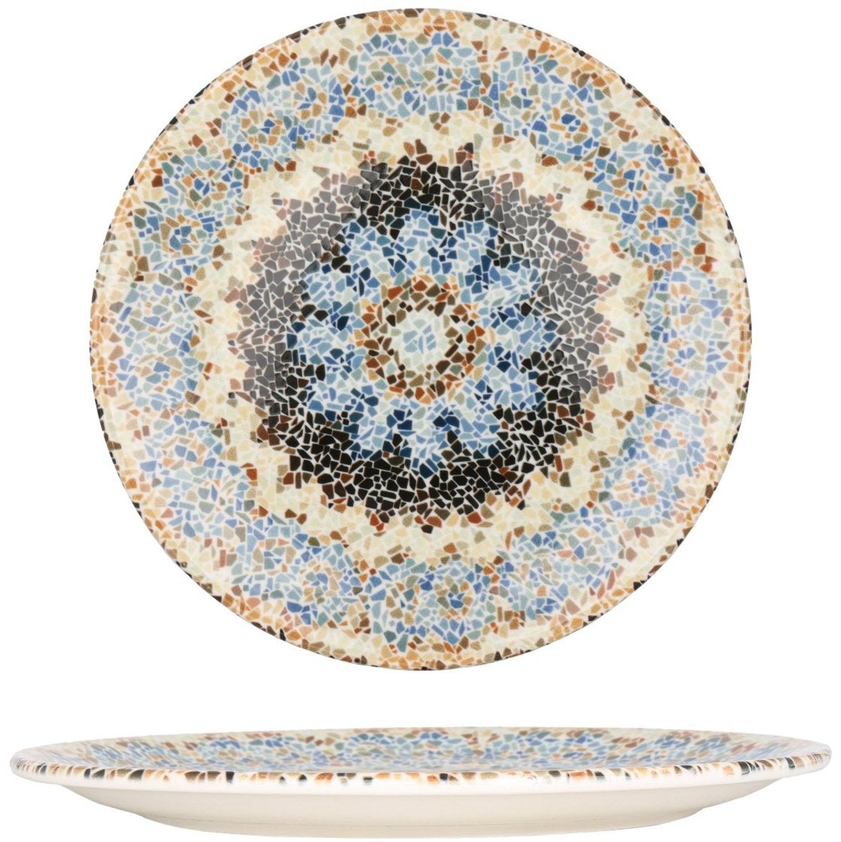 By Bone Dinerbord - Armonia - Porselein - 27 cm - set van 6