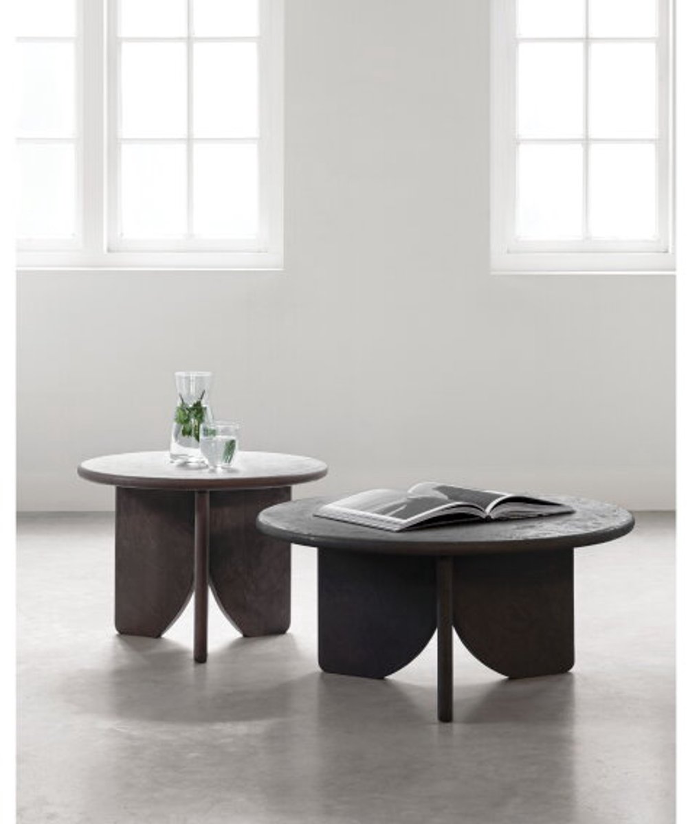 DTP Home Salontafel Melo Earth rond Mortex – 55x55x40 cm