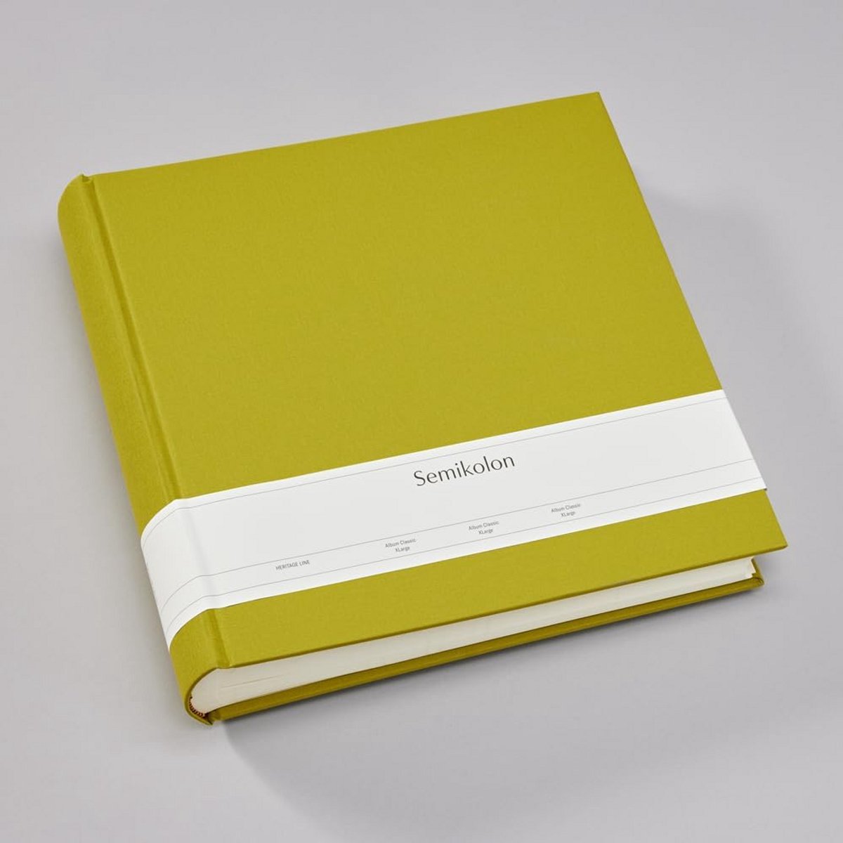 Luxe Fotoalbum Classic XLarge 32x31 cm Crèmewit 130 Pagina's voor 260 Foto's