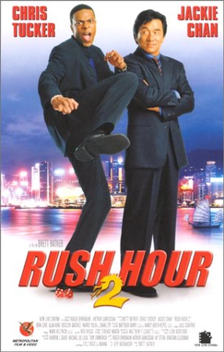 Rush Hour 2 DVD - Actiekomedie met Chris Tucker en Jackie Chan