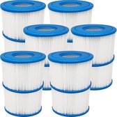 12x Jacuzzifilter S1 - Bubbelbad Filtercartridge - Voordeelset All Smiles Vervangingsfilter - Geschikt voor Intex Pure Spa 2014 tot 2026 model