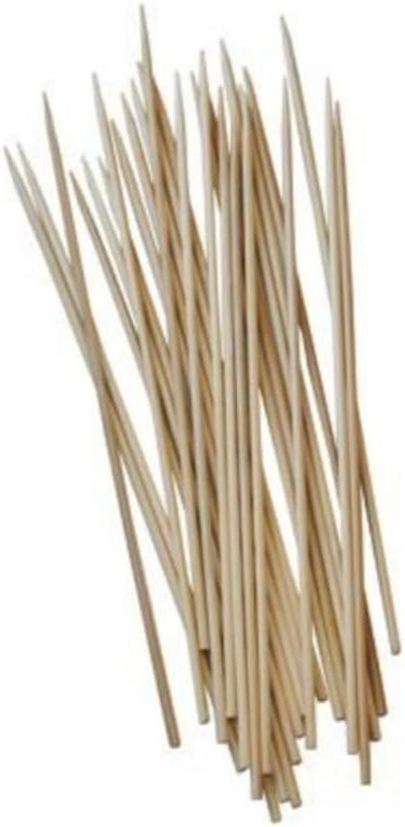 250 Bamboe Satéprikkers - Grillspiezen 15 cm x 2,5 mm