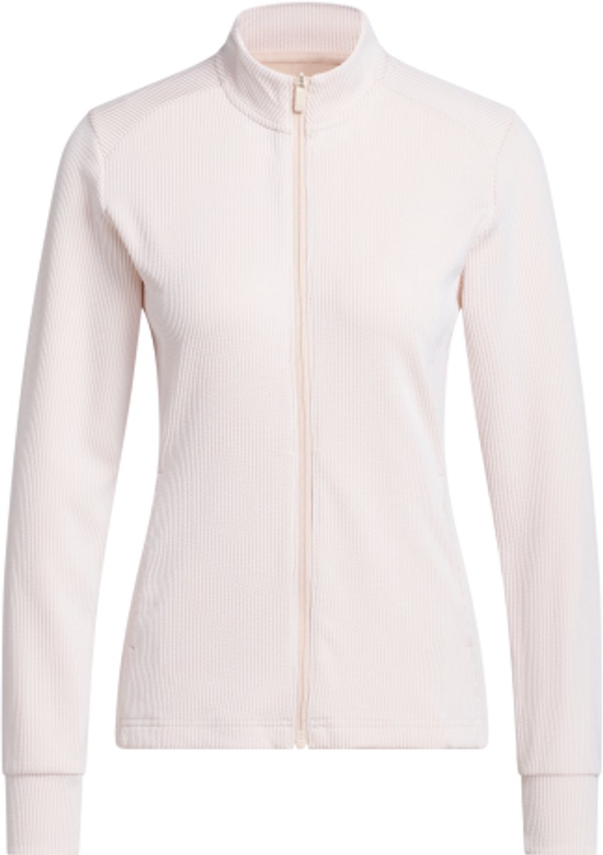 Adidas Dames W Textured Golfvest Oranje