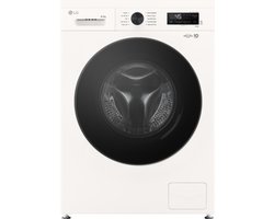 LG W4X1085NWB was‑droogcombinatie 8/5 kg met 6 Motion DD voor optimale stofverzorging - TurboWash 360 voor sneller wassen - Steam voor anti‑allergie en ThinQ slimme bediening. Energieklasse A