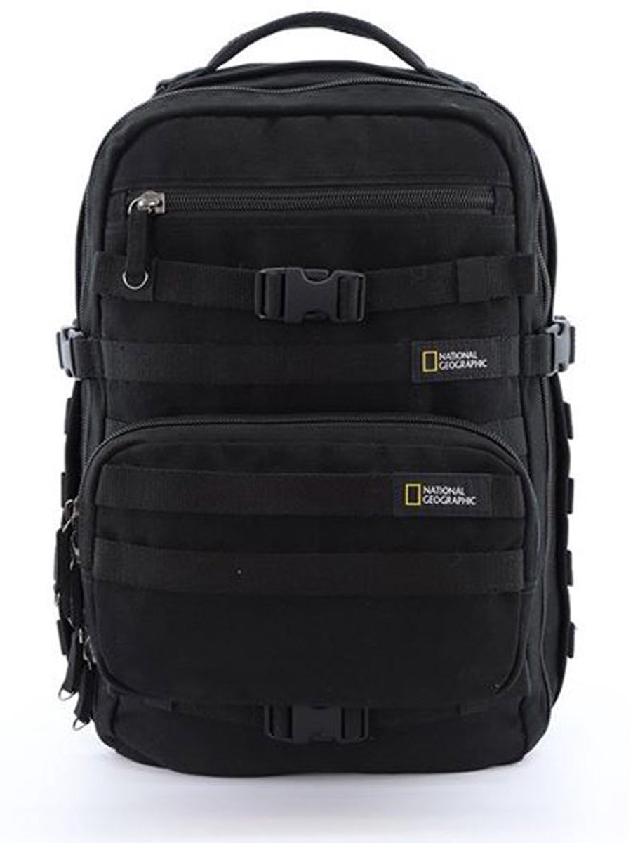 National Geographic laptoprugzak / Rugtas - 15 Inch - Milestone - Vegan - N14223 - Zwart - Zwart