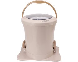 Mini Wasmachine met Centrifuge - Handmatige Centrifuge voor Ondergoed, Sokken & Babykleding - Compact Droogapparaat voor Reizen & Camping