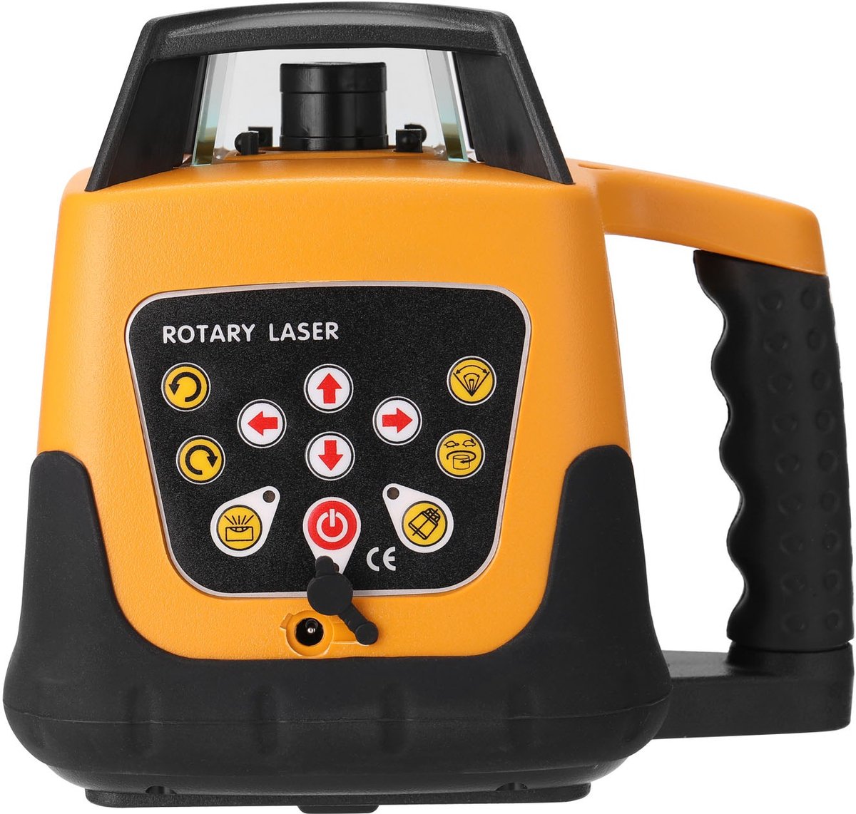 Laser Waterpas Rotatielaser – 360° Zelfnivellerend – 500m Bereik – Bouwlaser voor Bouw & Renovatie – Afstandsbediening & Ontvanger