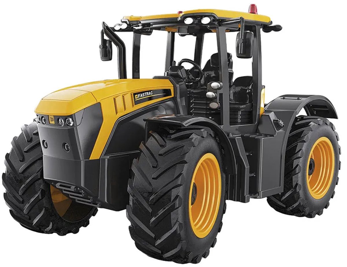 Tachan Jcb Fastrac Rc-tractor Goud