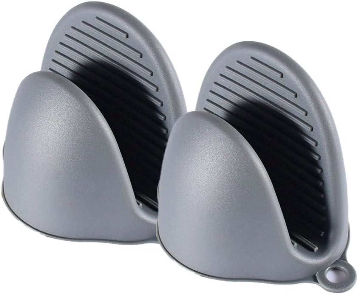 Hittebestendige Siliconen Ovenwanten Mini Set - Keukenhandschoenen voor Koken en BBQ
