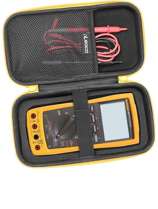 COSTWAY Hard Shell cameratas, universeel, verstelbaar, waterdicht, hardcase camera-beschermhoes met schuim, voor elektronica, drones, camera's en vuurwapens, Zwart
