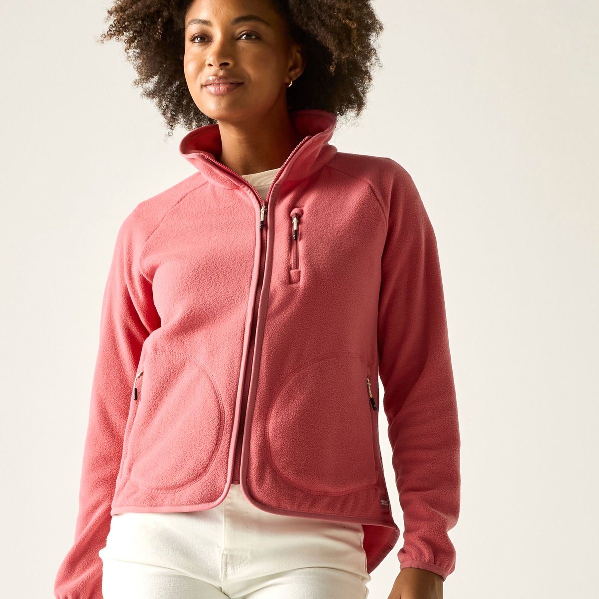 Dames Frankie Microfleece met volledige ritssluiting