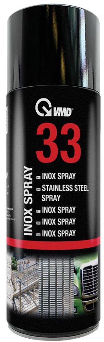 RVS Beschermlaag Spray - Impregneerspray Voor IJzer, Staal, Aluminium & Zink - 400ml - Roestwerende Beschermlaag voor Metaal | Flexibel, Krasvast & UV-bestendig | anti - corrosie | VMD33 [17233]