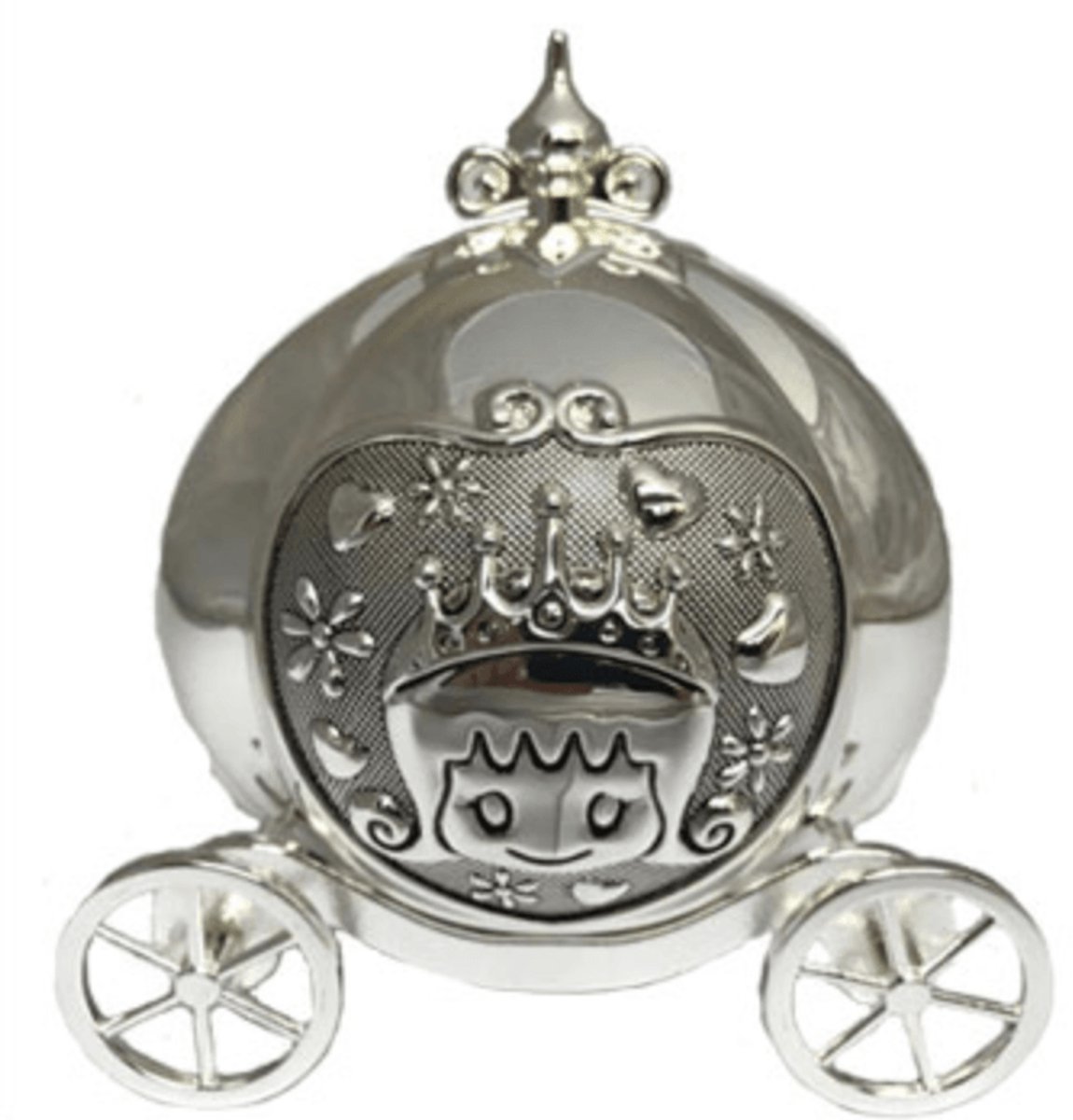 Keltum spaarpot koets princes 06301 | geboortegeschenken, baby cadeau, kinderkamer decoratie, schattig prinses ontwerp
