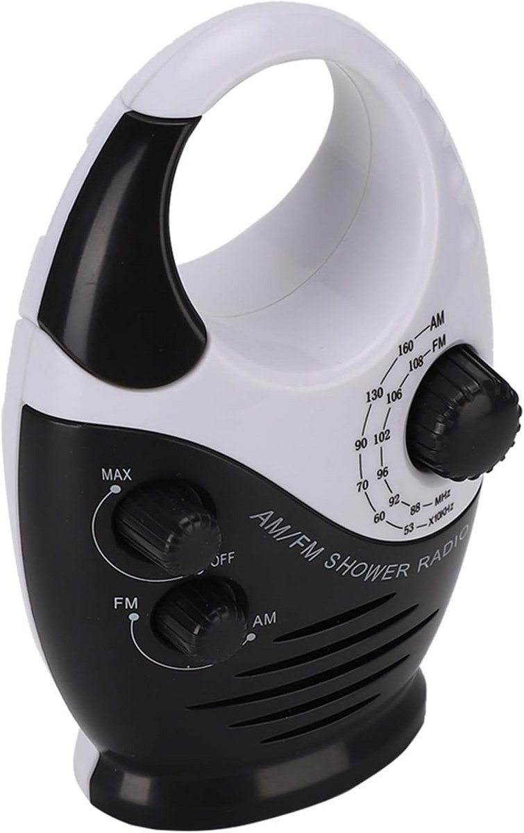 Draagbare AM/FM Radio Ontvanger met Luidspreker, Waterdicht en Eenvoudige Bediening