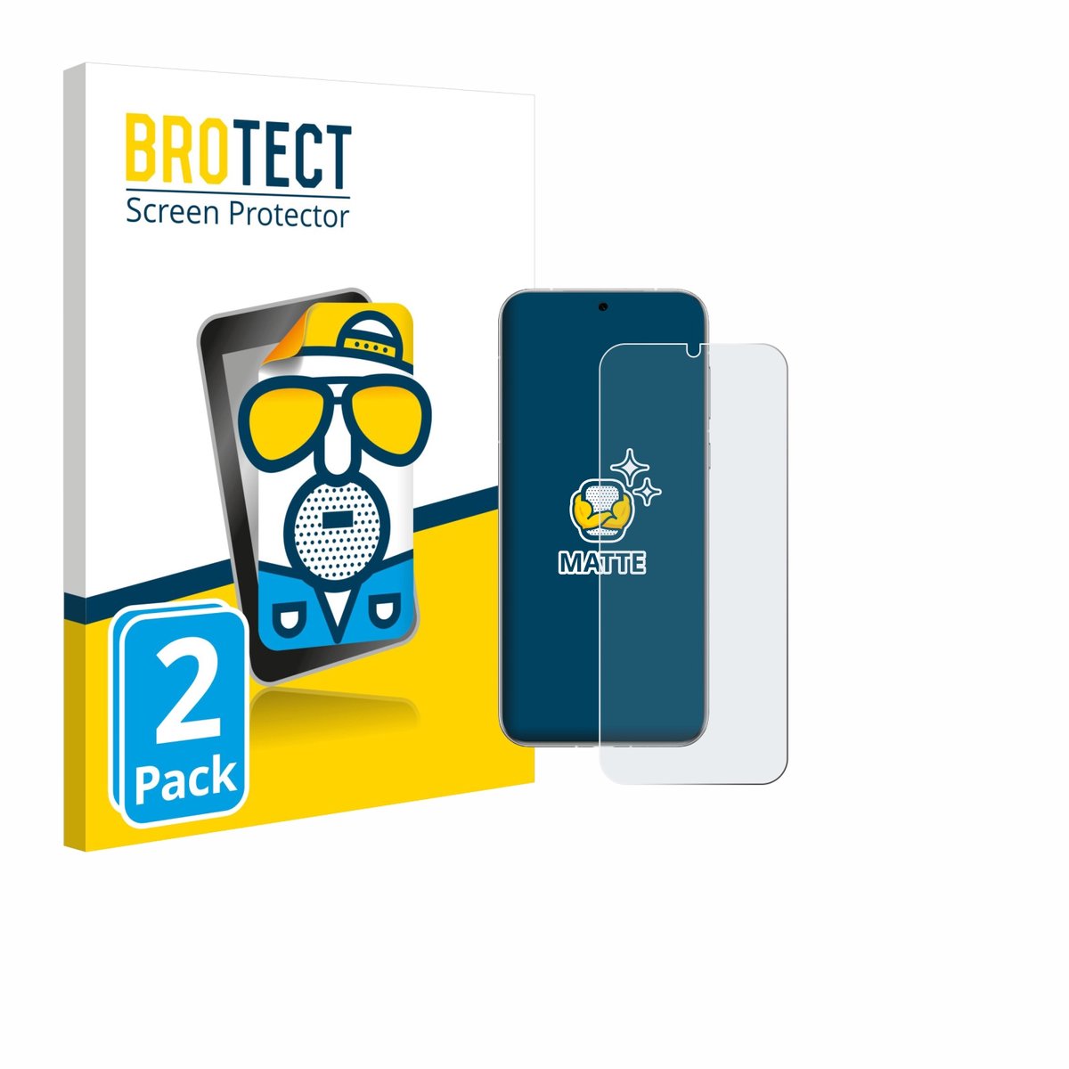 BROTECT - Screenprotector voor Huawei Pura 80 Ultra - Folie Beschermfolie matte 2 Stuks