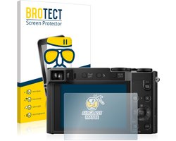 BROTECT - Screenprotector voor Panasonic Lumix DMC-TZ100 - Folie Beschermfolie Beschermglas matte