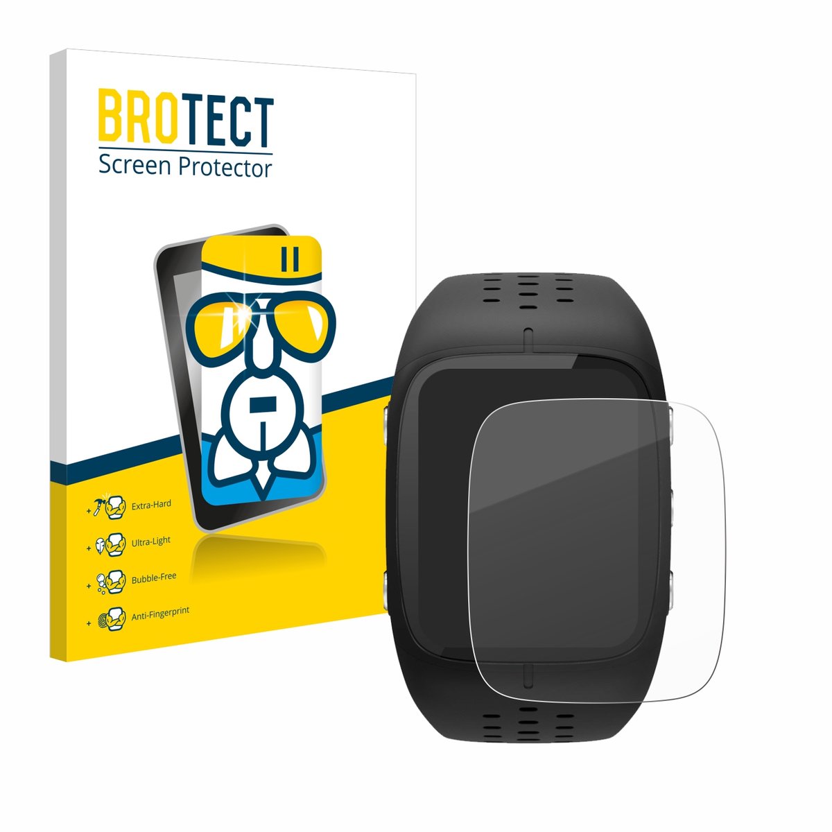 Screenprotector voor Polar M430 Beschermglas transparant