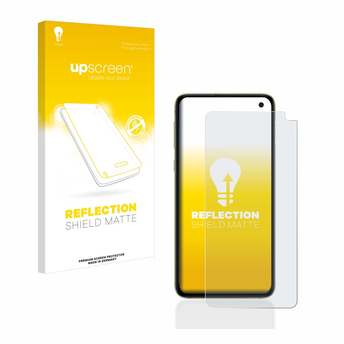 upscreen - Screenprotector voor Samsung Galaxy S10e - Folie Beschermfolie anti glare matte