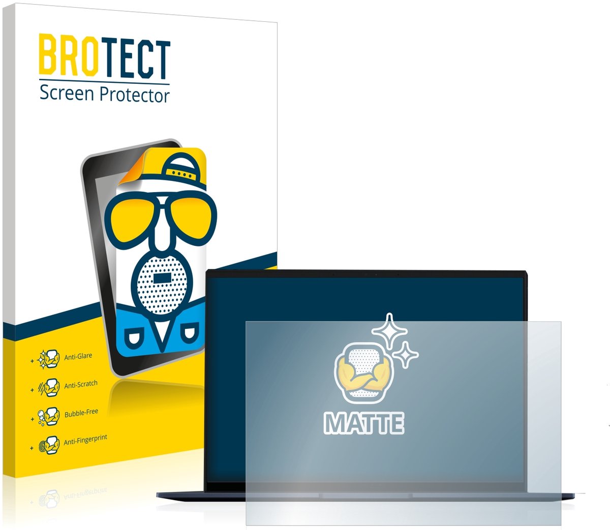 BROTECT - Screenprotector voor ASUS ZenBook 14 OLED - Folie Beschermfolie matte