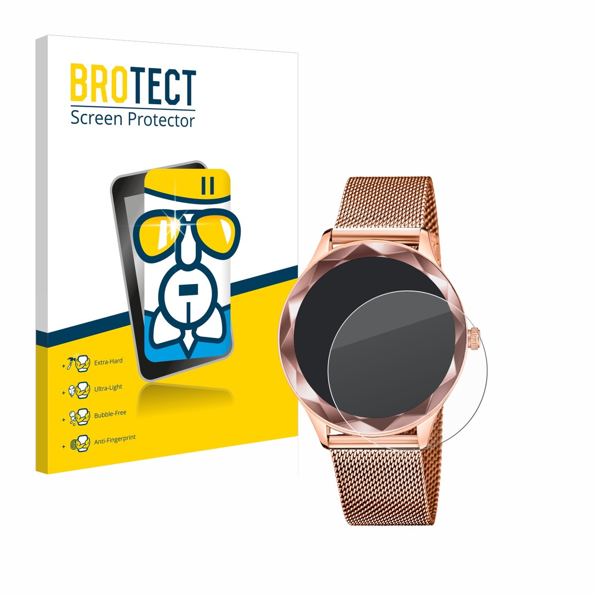 Screenprotector voor Lotus SMARTIME 50036/1 Beschermglas transparant