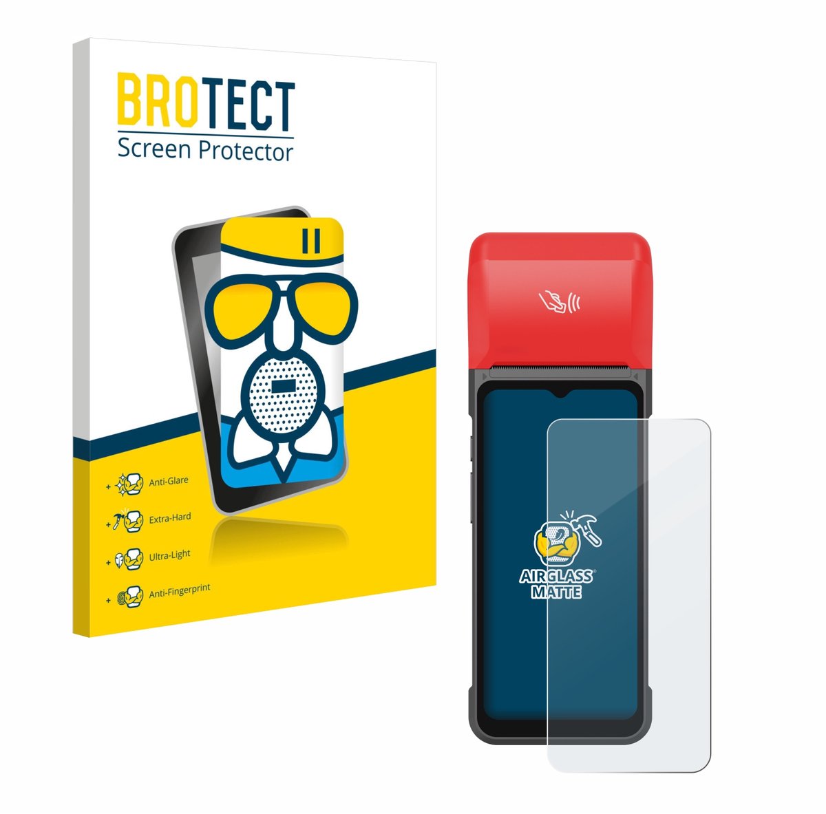 BROTECT - Screenprotector voor iMin Swift 2 Pro - Folie Beschermfolie Beschermglas matte