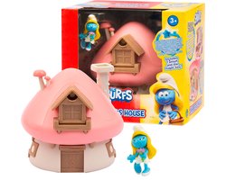 Smurfin Speelhuis - Giochi Preziozi - De Smurfen - Magisch huis met 1 Smurfin beeldje en accessoires - vanaf 3 jaar