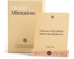 Mindful Affirmation Cards (Deck of 52) - Positieve Affirmaties voor Zelfrespect en Stressvermindering - Mantra's en Meditatie Tools - Geschenk voor Zelfzorg