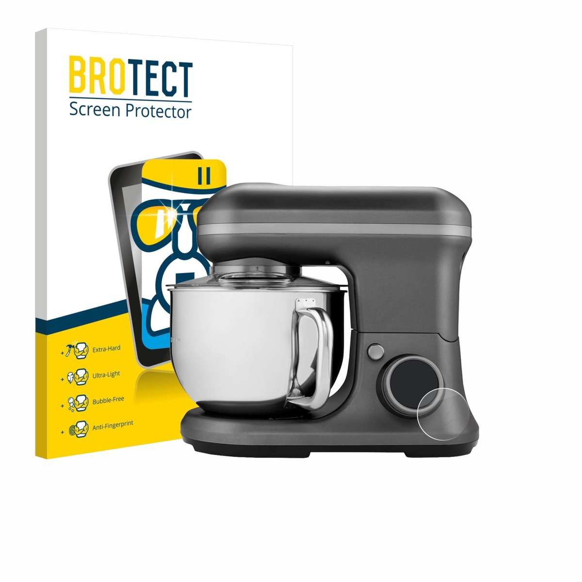 Screenprotector voor MEDION MD 18420 Beschermglas transparant