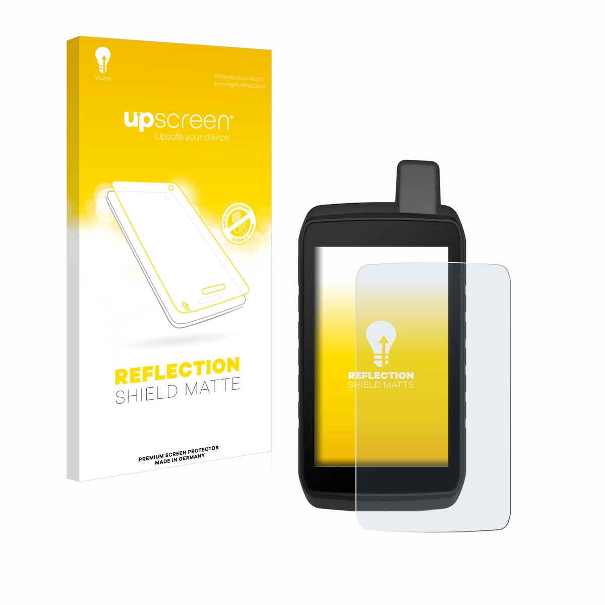 upscreen - Screenprotector voor Garmin Montana 710 - Folie Beschermfolie anti glare matte