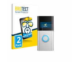 BROTECT - Screenprotector voor Ring Video Doorbell 3 Plus - Folie Beschermfolie transparant 2 Stuks