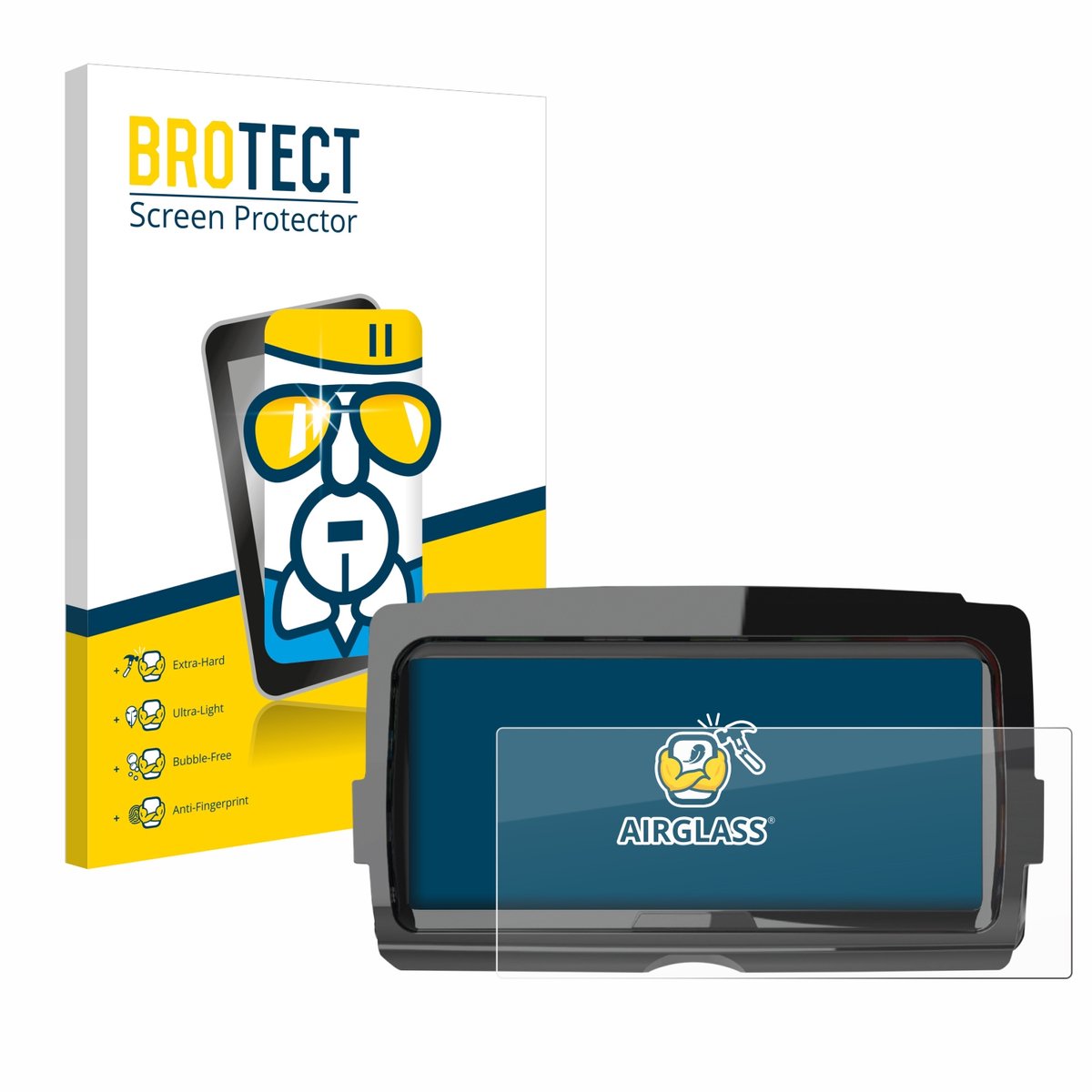 Screenprotector voor Harley Davidson Soundstream V2 Beschermglas transparant