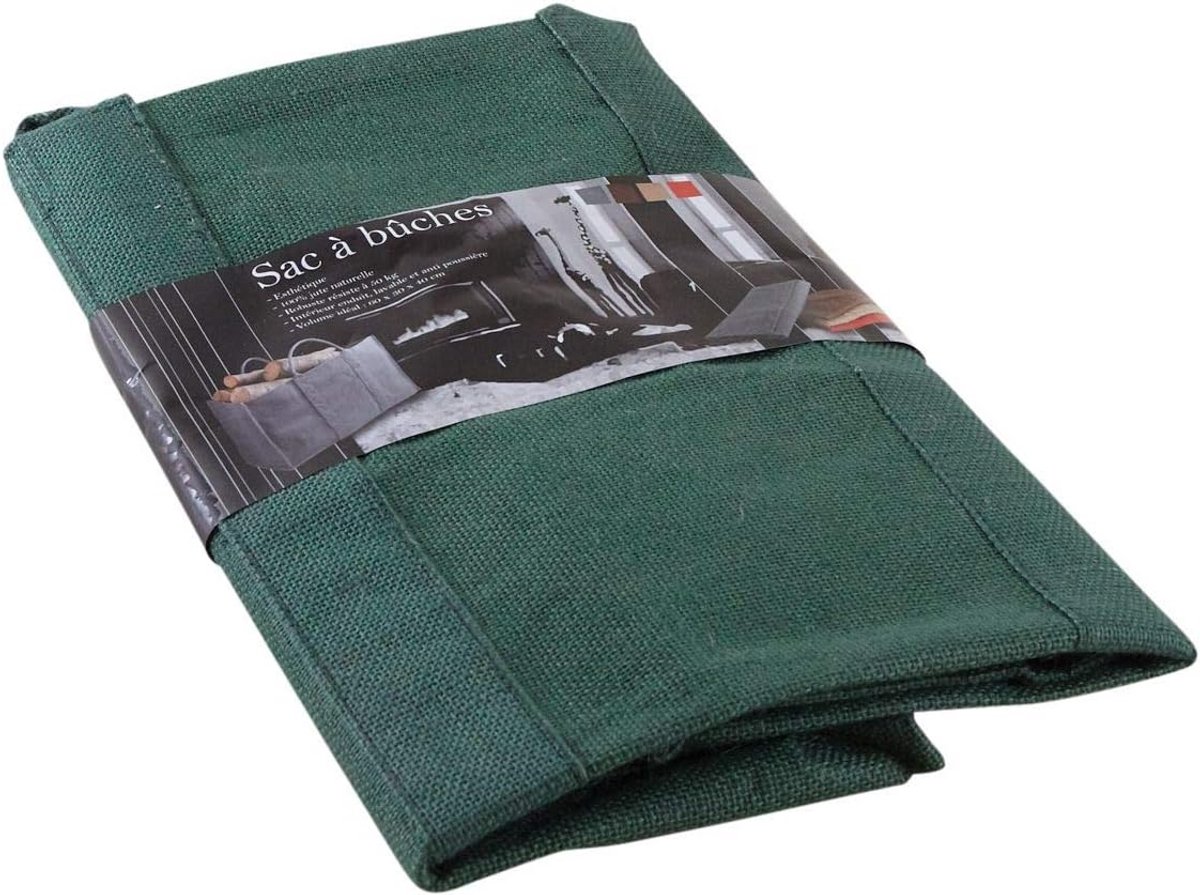 Grote Jute Opbergtas met Handvatten – Robuust en Wasbaar (60x30x40 cm)