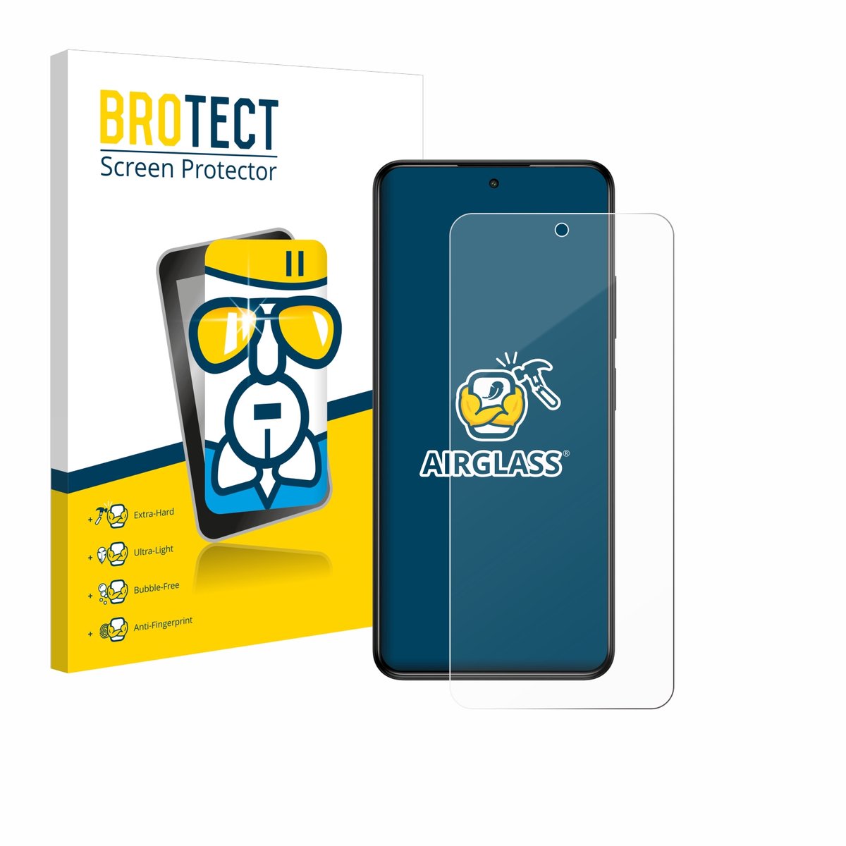 Screenprotector voor myPhone N23 Plus Beschermglas transparant