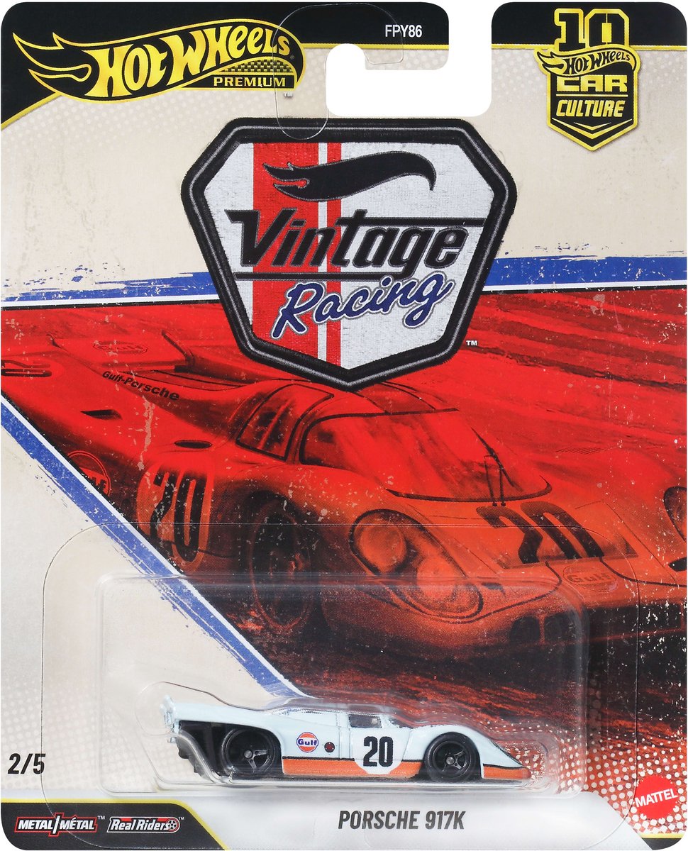 Hotwheels Premium Vintage Racing Porsche 917
