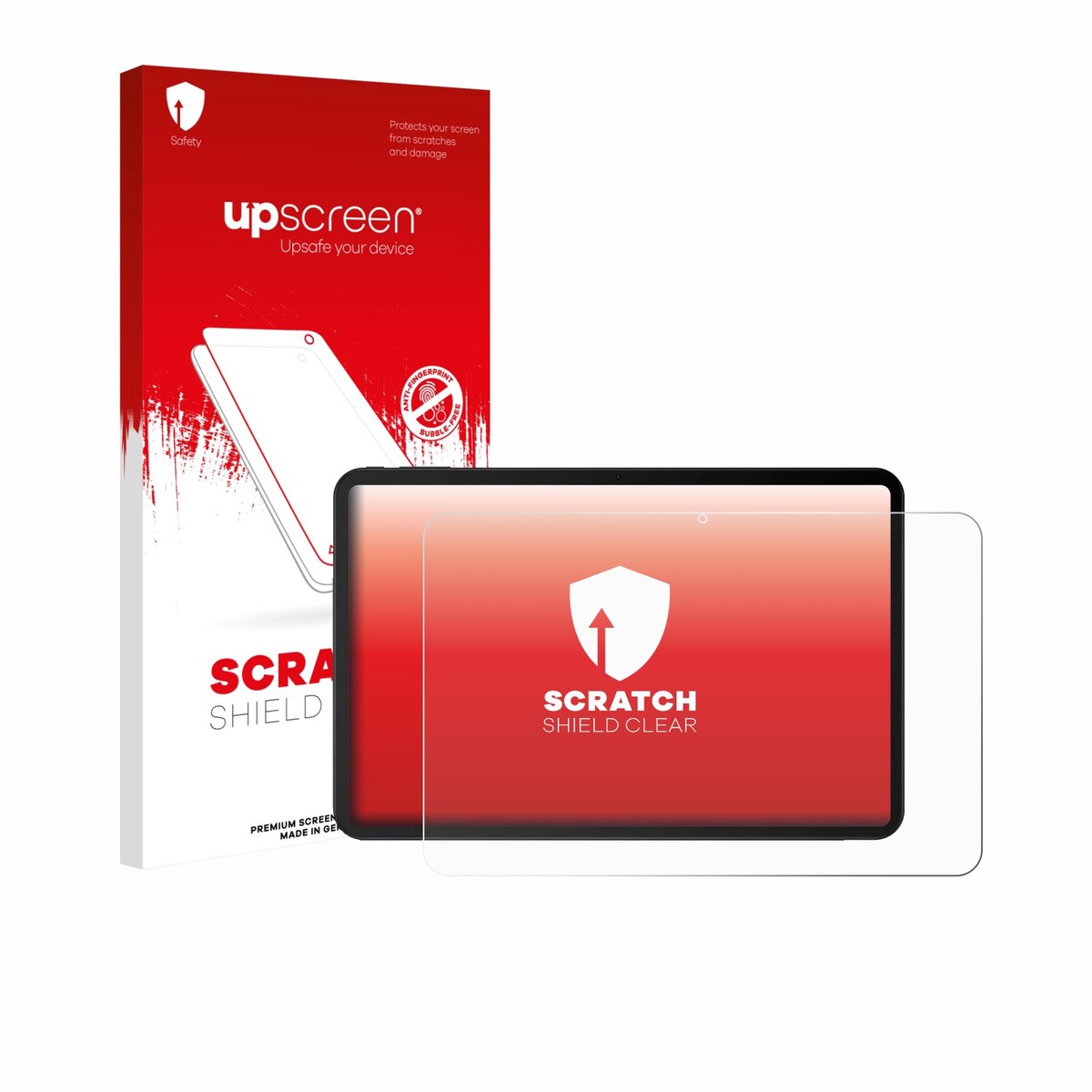 upscreen - Screenprotector voor Doogee Tab G6 Max - Folie Beschermfolie transparant