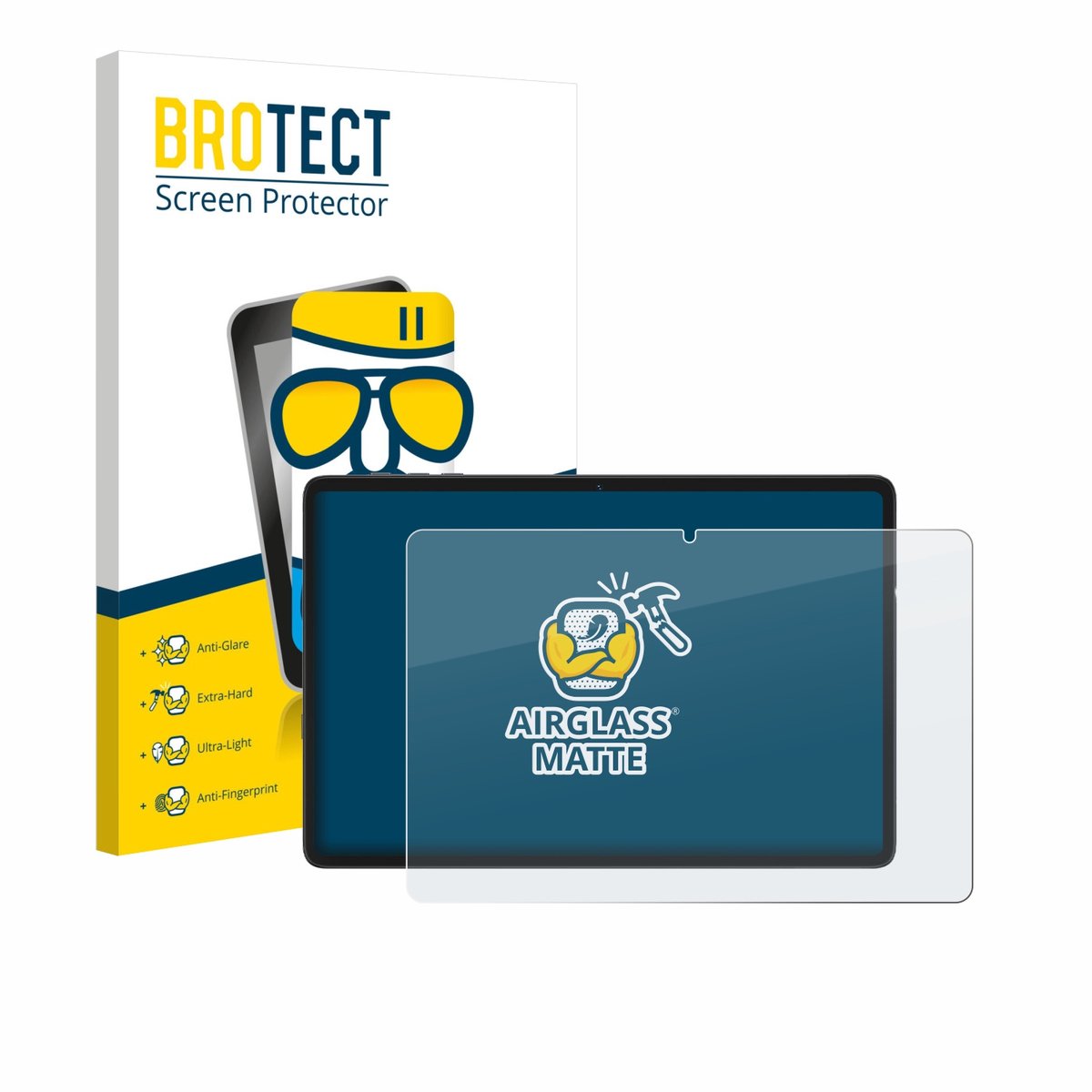 BROTECT - Screenprotector voor Tabwee RM2025 10.1" - Folie Beschermfolie Beschermglas matte