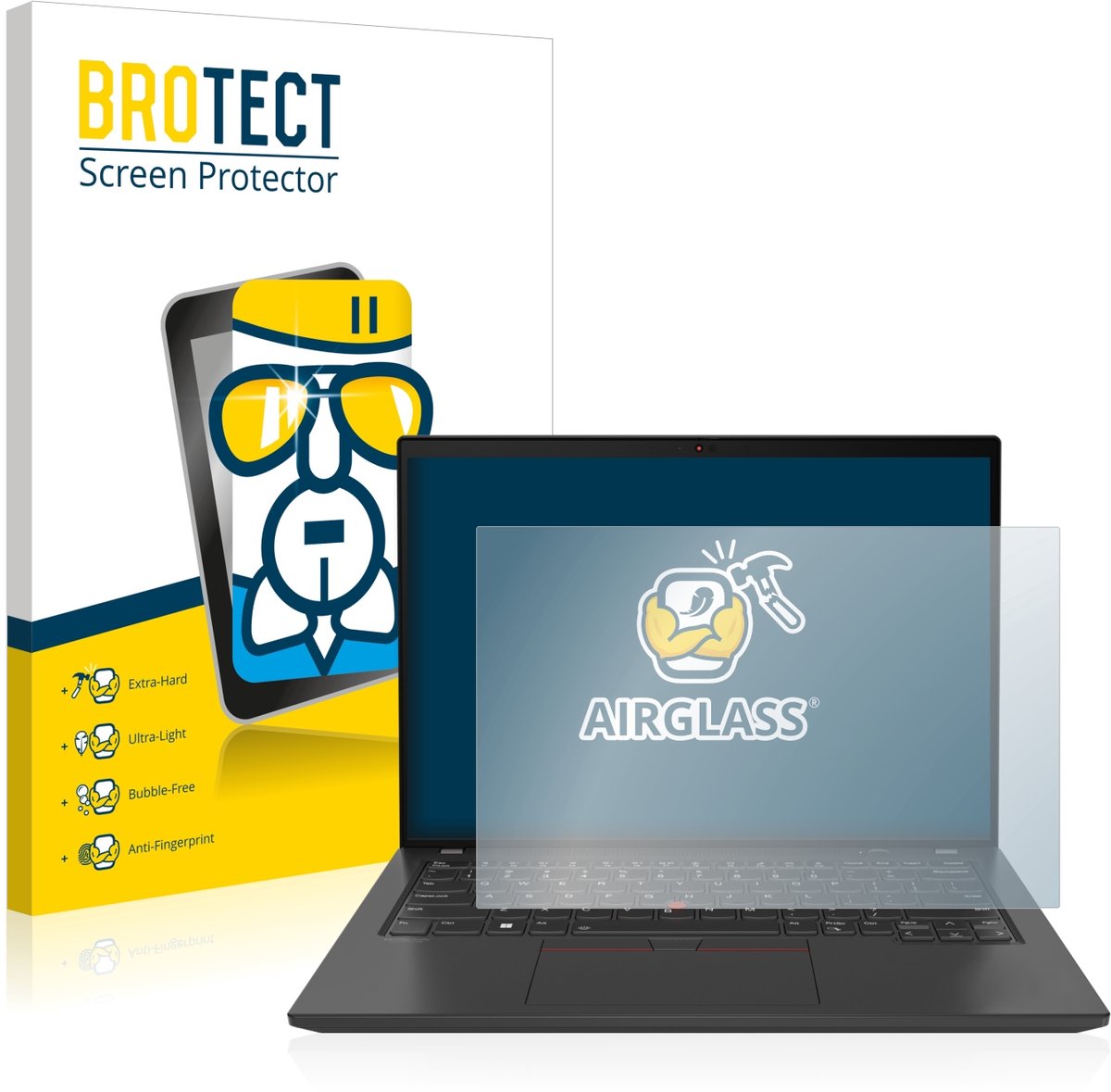 Screenprotector voor Lenovo ThinkPad T14 Gen 3 Beschermglas transparant