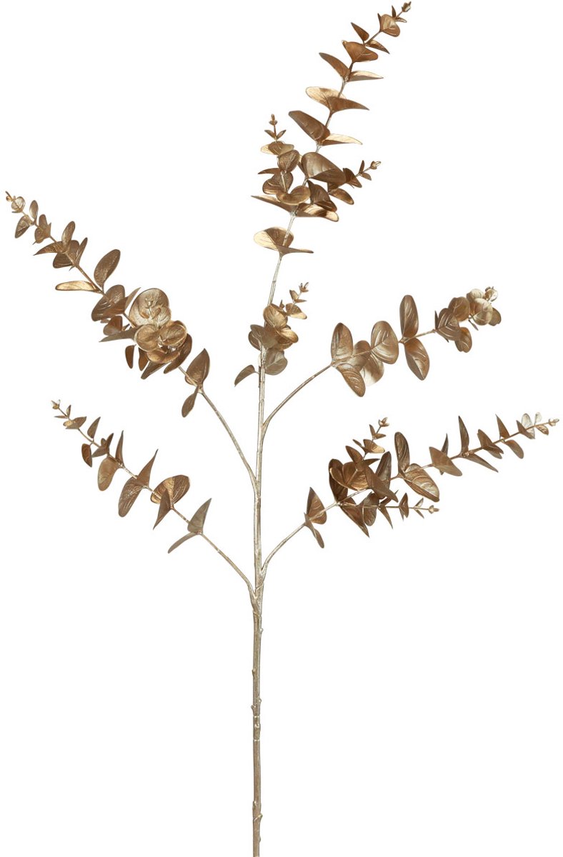 Eucalyptus kunst eucalyptustak metallic L105cm