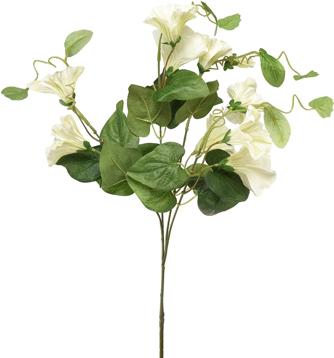 Kunstmatige lathyrus, tuinbloemen, wit, 85 cm