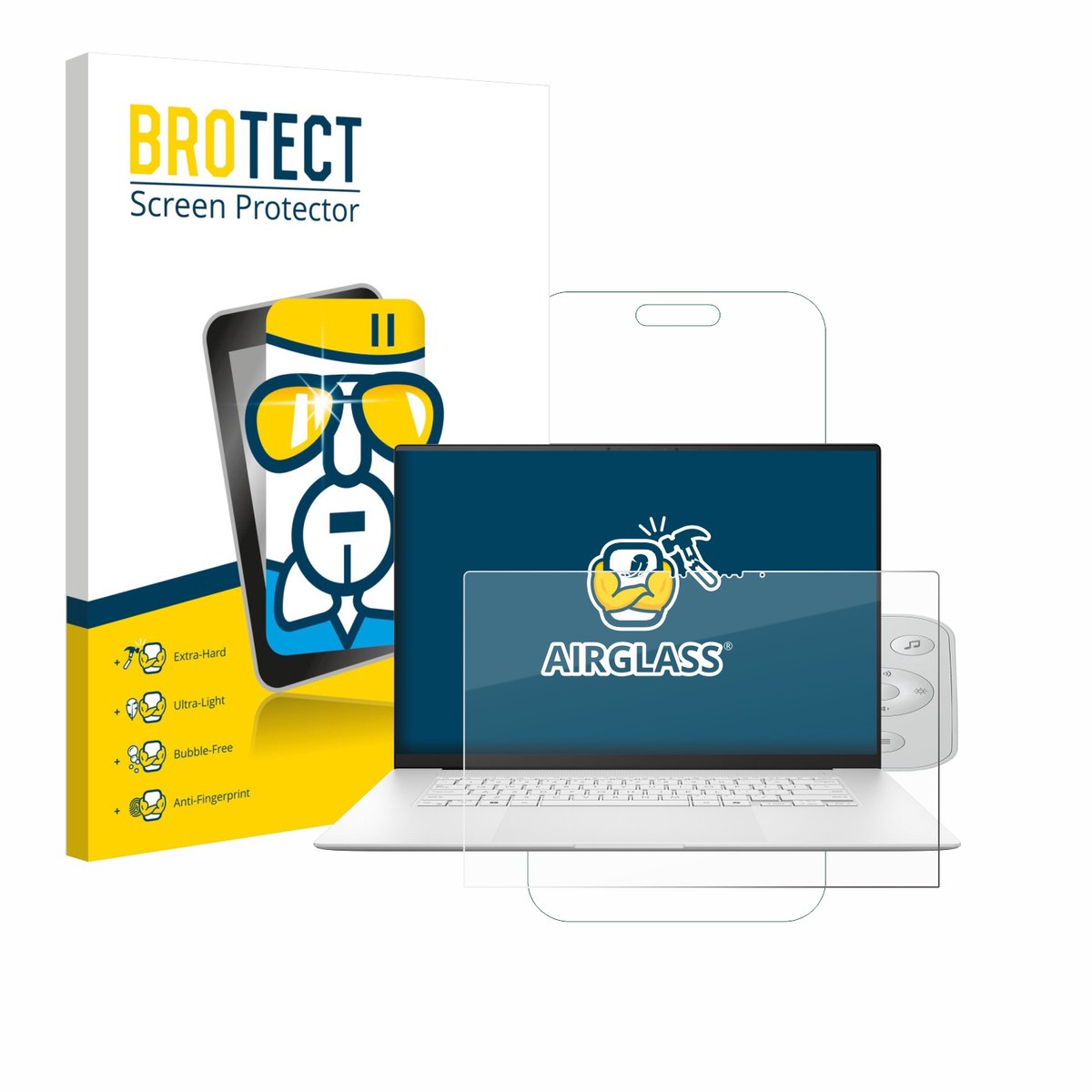 Screenprotector voor ASUS ZenBook S 16 Beschermglas transparant