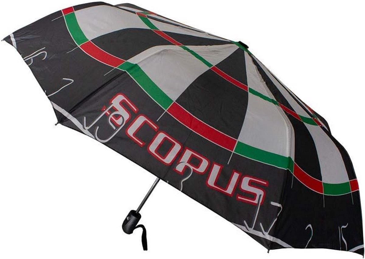 Compacte Paraplu met Dartbord Design voor Dart Fans Regenscherm